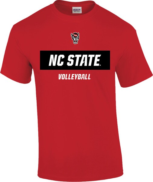 Red Short Sleeve Tee - NC State Vol